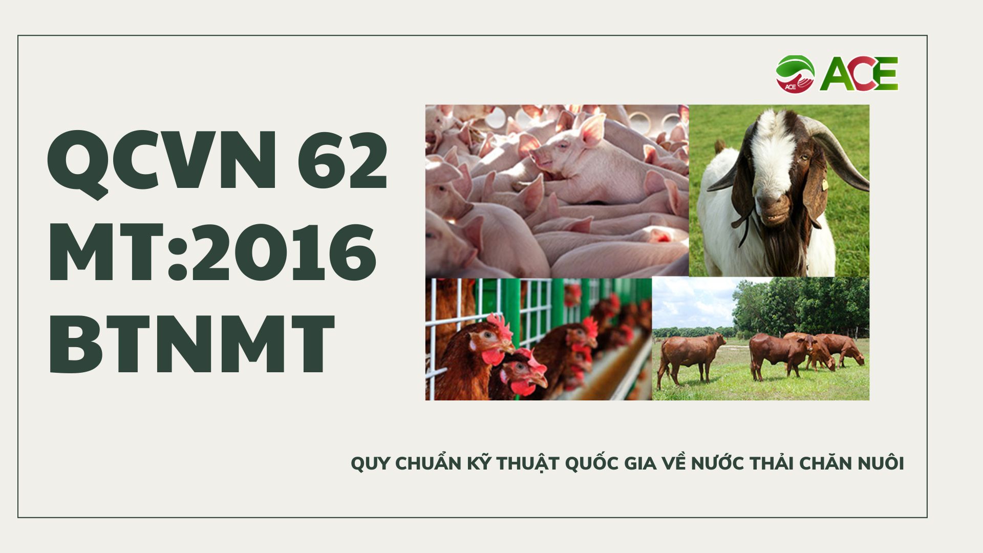 QCVN-62-MT-2016/BTNMT